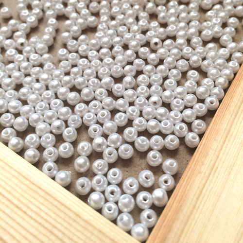 大量プラスチックパールビーズ/500個 ビーズ ▽candy shop◻︎ 通販  