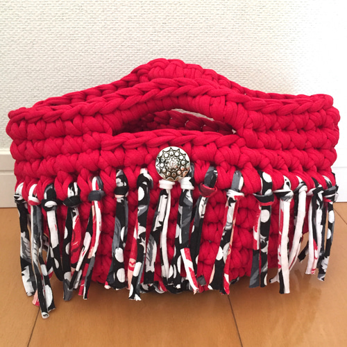 hoookedzpagetti(フックドゥズパゲッティ）トートバック フリンジ 