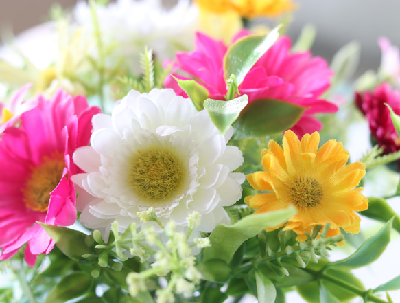 枯れないこぼれない　野の花のウォーターアレンジ 6枚目の画像