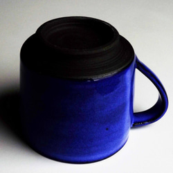宙色マグカップ　コバルトブルー 3枚目の画像