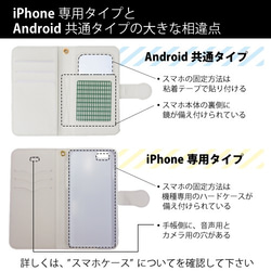 iPhone7手帳ケース・“墨羊 毛子”Grey 3枚目の画像