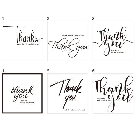 ショップカード アクセサリー台紙 サンキューカード 名刺 No.452