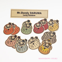 Mr.Dandy DARUMA -lucky rainbow- 2枚目の画像