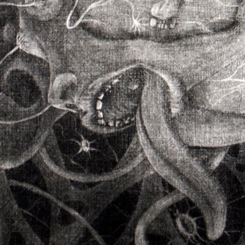 銅版画（シートのみ）：目眩がする時 版画 レオナルドナ 上田