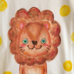 ibu様オーダー品  ライオンの子、くまさんTシャツ＜120cm＞ 3枚目の画像
