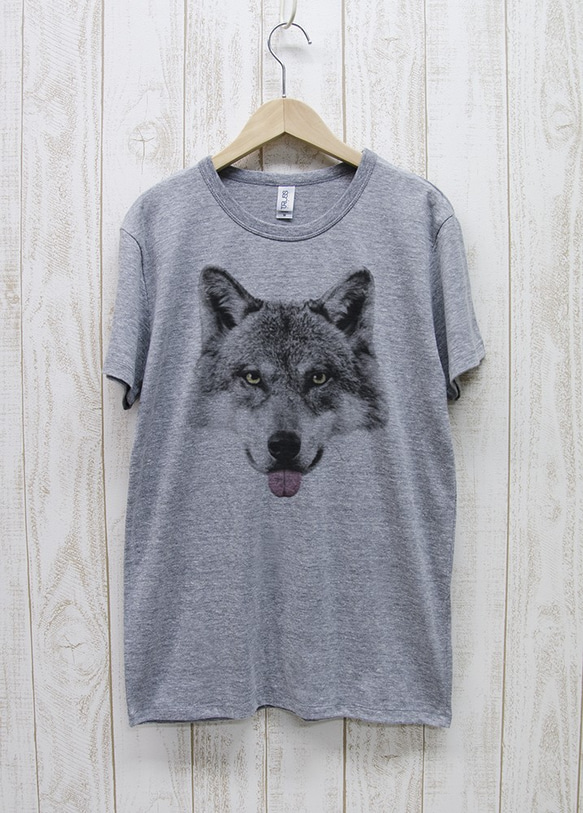 ronronWOLF Tee Beh（希瑟·格雷）/ R022-TT-GR 第1張的照片