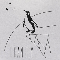 I CAN FLY　ペンギン トート（ナチュラル） / R010-BT-NA 2枚目の画像