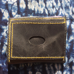 革のコイン&パスケース（ニャンドゥティ） 2枚目の画像