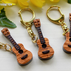 夏威夷！尤克里裡迷你鑰匙扣 第1張的照片