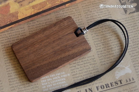 非常受歡迎的胡桃木證件套【貓咪剪影】！ ！ 第5張的照片