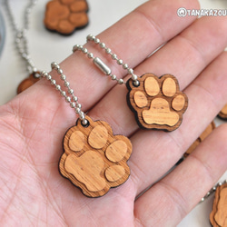 球鏈吊飾「爪印」5 件套 第4張的照片