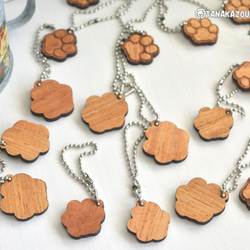 球鏈吊飾「爪印」5 件套 第5張的照片