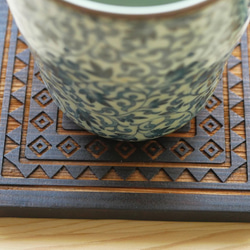 木質杯墊 [COFFEE] 咖啡 第4張的照片