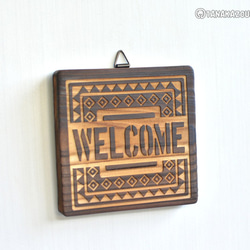 レーザー彫刻の木製プレート（小） 3枚目の画像