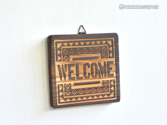 レーザー彫刻の木製プレート（小） 3枚目の画像