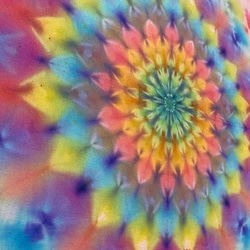 Idai染色掛毯嬉皮士染料最新作品暖光色曼陀羅半尺寸曼陀羅曼陀羅HD13-25 第5張的照片