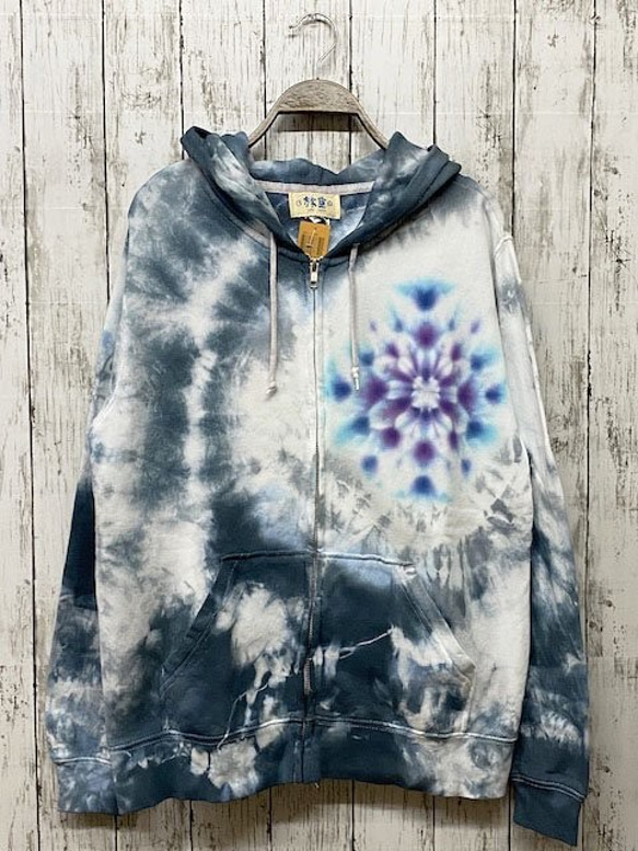Searoomlynn シールームリン タイダイジップアップパーカー　スウェット Searoomlynn シールームリン タイダイジップアップパーカー スウェット