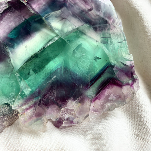 値下げ！30%OFF 】フローライト・スライスカット その他置物 SAKURA