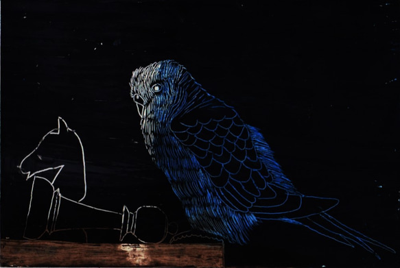 【組み合わせ】　ポストカード５枚セット　Ｃ０２５９　長考 1枚目の画像