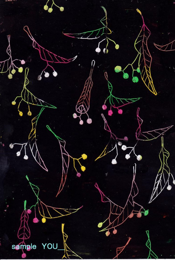 【組み合わせ】　ポストカード５枚セット　Ｃ０１２７：菩提樹の種 1枚目の画像