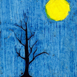 【組み合わせ】　ポストカード５枚セット　Ｃ０１６１：月の夜 1枚目の画像