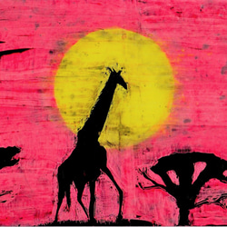 【組み合わせ】　ポストカード５枚セット　Ｃ０２６４　キリン０３ 1枚目の画像