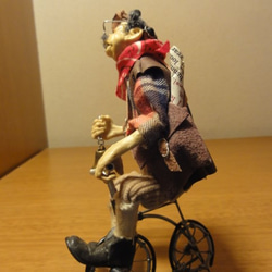 バランス人形　ヤジロベー　サイクリング　０４ 3枚目の画像