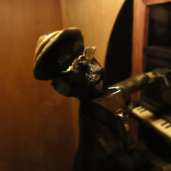 jazz・・・バランス人形　ヤジロベー レコード盤　piano ０２ 2枚目の画像