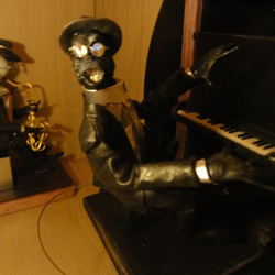 jazz・・・バランス人形　ヤジロベー レコード盤　piano ０２ 3枚目の画像
