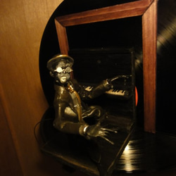 jazz・・・バランス人形　ヤジロベー レコード盤　piano ０4 3枚目の画像