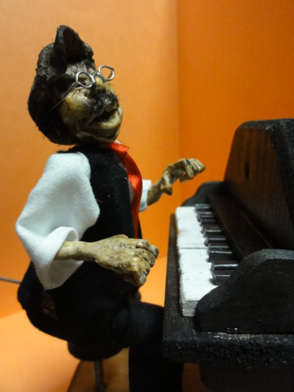 バランス人形ピアノマン０１ 4枚目の画像