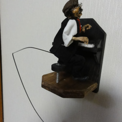 バランス人形ピアノマン０１ 5枚目の画像