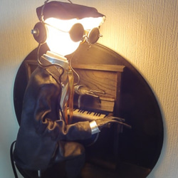 jazz  レコード盤ライト  Ｌサイズ  piano 0１ 5枚目の画像