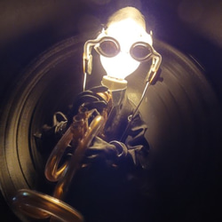 jazz  レコード盤ライト  Ｌサイズ  トランペット　０5 3枚目の画像