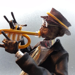 jazz-人形-s-トランペット　０２ 4枚目の画像