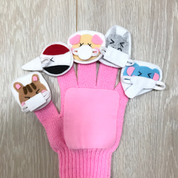 受注販売☆手袋シアター☆コンコンクシャンのうた 2枚目の画像