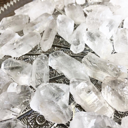 天然水晶ポイント 2本 大きめ 天然石 毘殊 天然石雑貨屋 通販