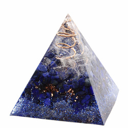 ピラミッド型Ⅱ オルゴナイト ラピスラズリ 2枚目の画像