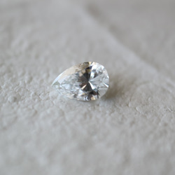 ペアシェープダイヤモンド指輪 2枚目の画像