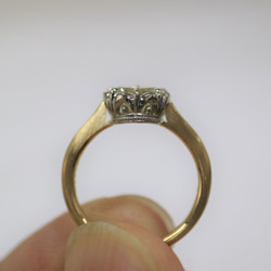 １カラット以上のハートシェープダイヤモンド指輪 8枚目の画像
