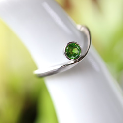 天然石　デマントイドガーネット　リング　指輪 0_89664c039c6366ca0d882c09dd31