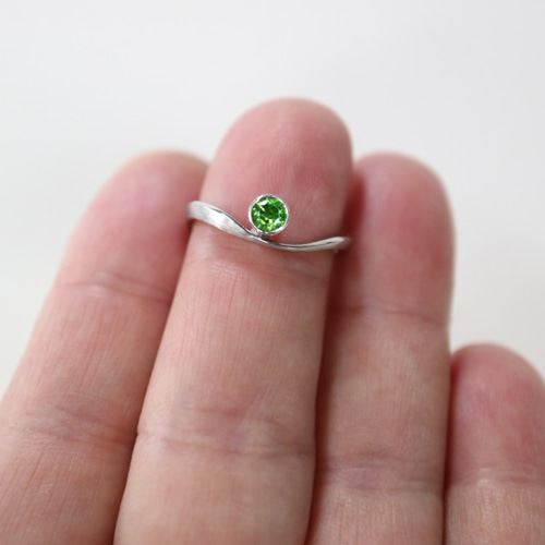 天然デマントイドガーネット指輪 指輪・リング YUDA 通販 11991056