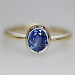 ブルーサファイヤ指輪 2枚目の画像