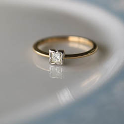 ヤマボウシのダイヤモンド指輪 5枚目の画像