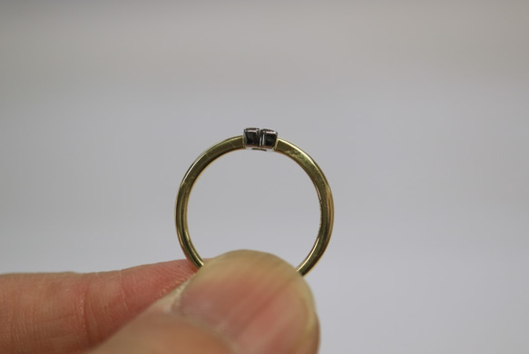 ヤマボウシのダイヤモンド指輪 6枚目の画像