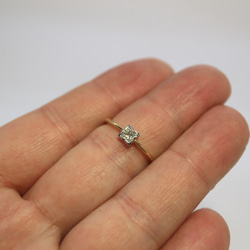 ヤマボウシのダイヤモンド指輪 7枚目の画像
