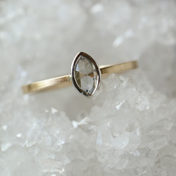 ローズカットダイヤモンド指輪 4枚目の画像