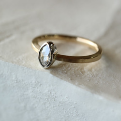 ローズカットダイヤモンド指輪 5枚目の画像