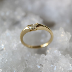 マーキスダイヤモンド指輪 5枚目の画像