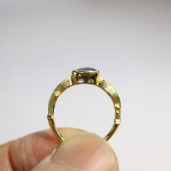 スターサファイヤ指輪 9枚目の画像